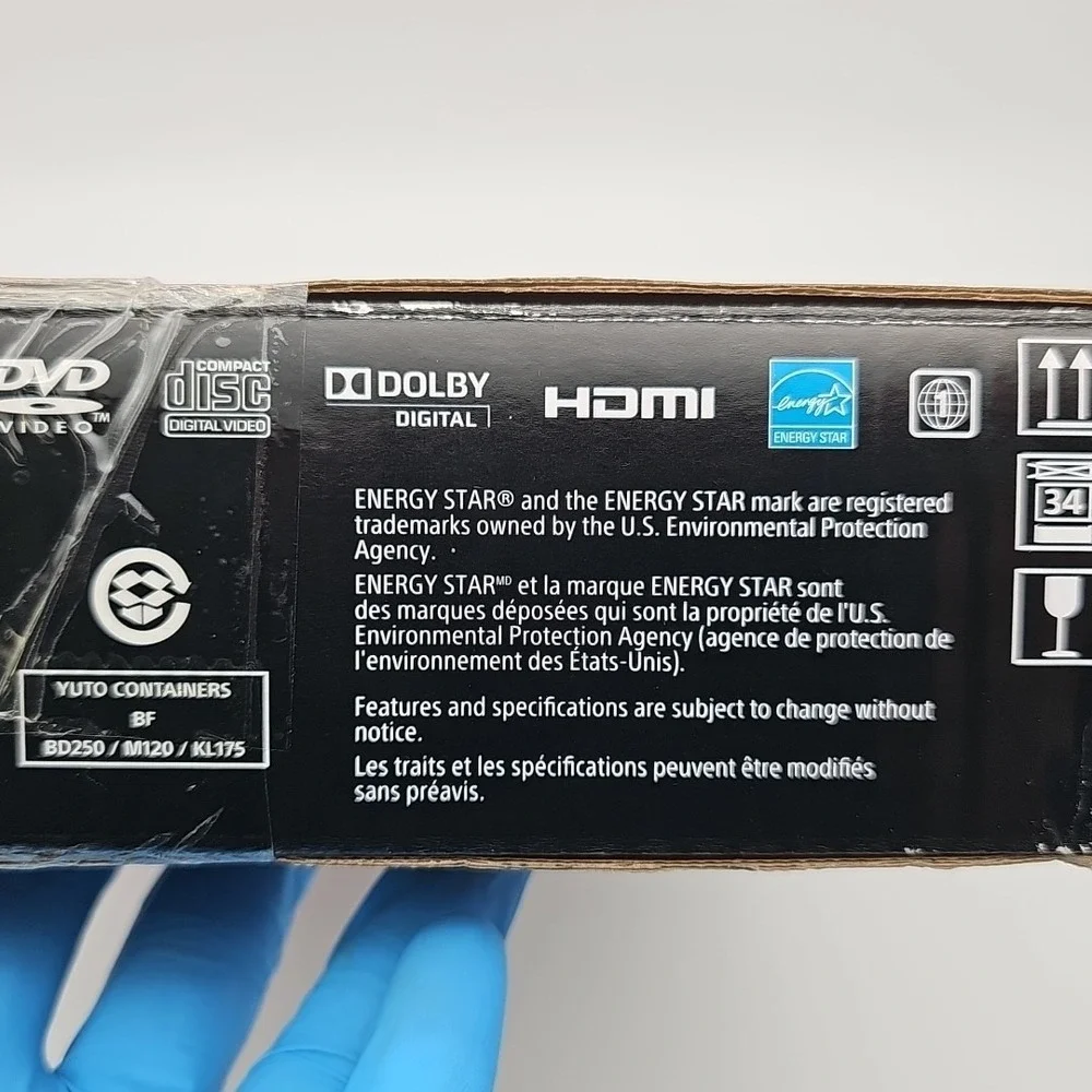 Sony DVP-SR510H Upscaling DVD/CD-R/RW/MP3/JPEG HDMI 1080p with Remote BNIB NIB